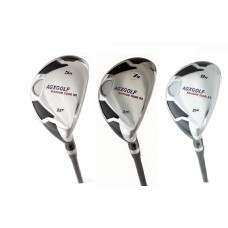 AGXGOLF LADIES MAGNUM XS SERIES GRAPHITE HYBRID IRONS SET; #5, #7 & #9 Hybrids LEFT or RIGHT HAND
